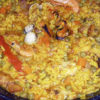 Paella de pollo